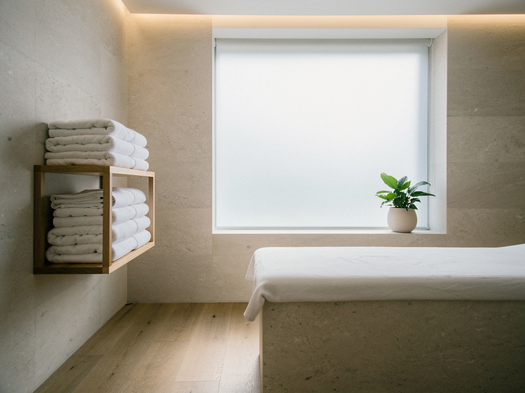 Após a seção sobre spas e bem-estar, ilustrando o ambiente de recuperação e cuidado com o corpo disponível na cidade. infraestrutura Balneário Camboriú